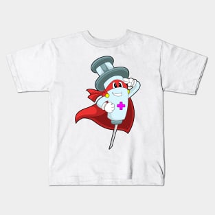 Hero as Nurse with Syringe Kids T-Shirt